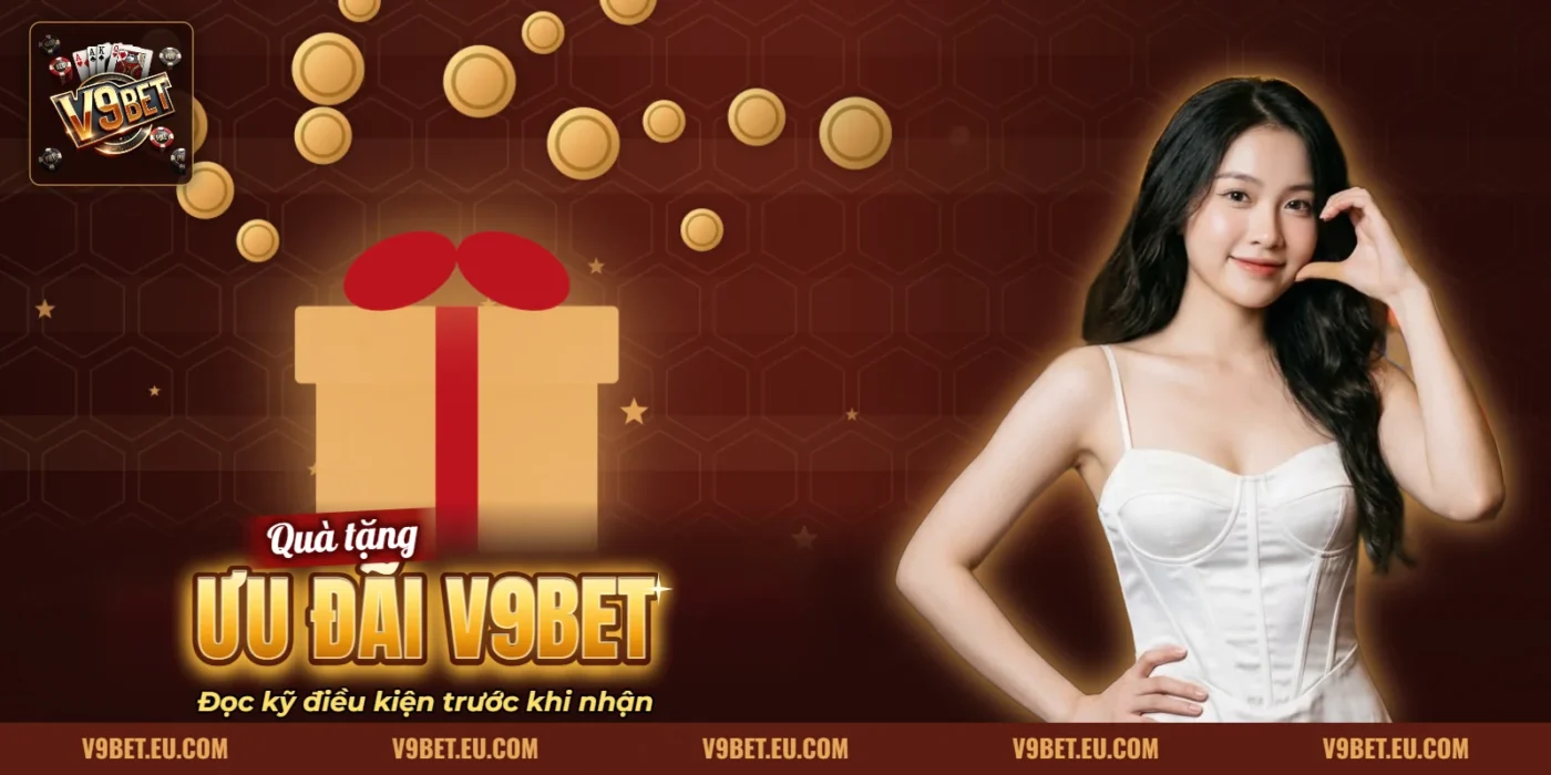 Thẻ ưu đãi thành viên V9BET kèm hộp quà Thẻ ưu đãi thành viên V9BET kèm hộp quà